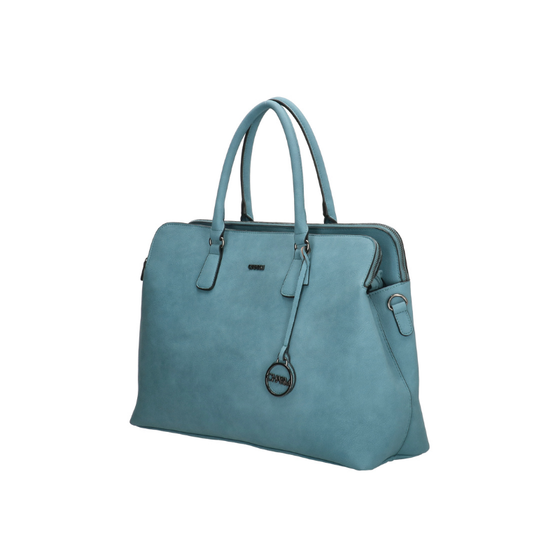 Laptoptas-charm-londen-bromley-blauw