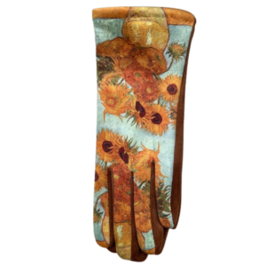 Handschoen dames - zonnebloem - Van Gogh