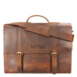 Leren aktetas Rat Pack OF 1100 leren laptoptas 15 inch